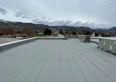 Interior Roofing commercial membrane flat roof